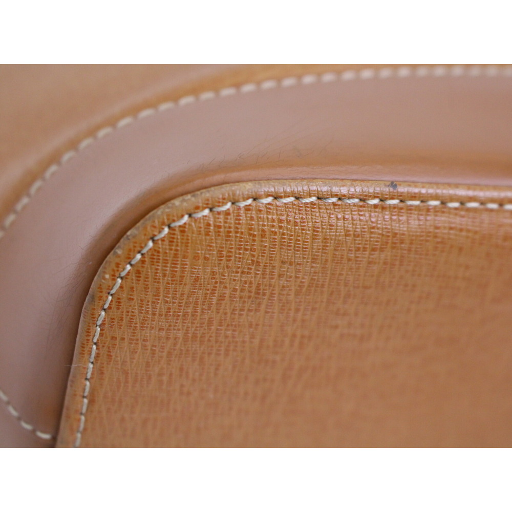 BURBERRY semi shoulder bag leather Nova check Camel Tan ochre - Picture 6 of 7